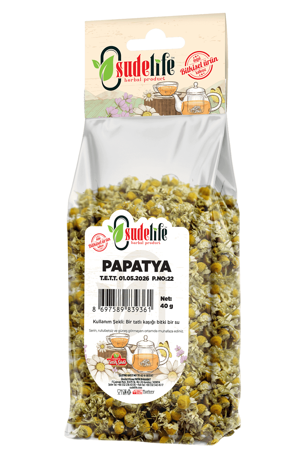 Papatya 40g