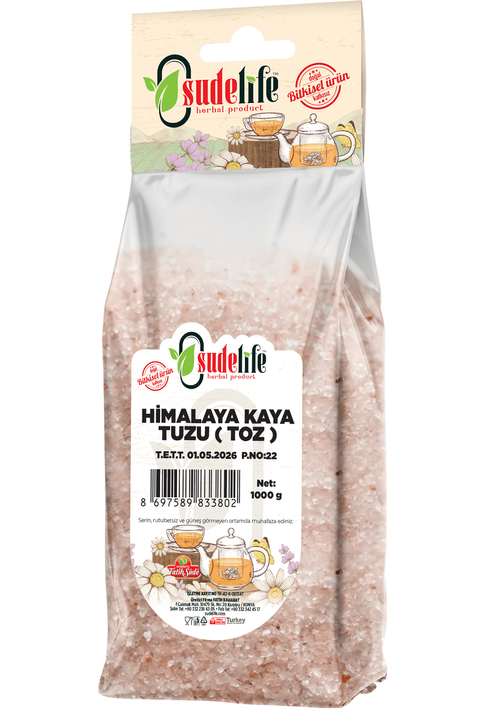 Himalaya Kaya Tuzu Toz 1000 Gr