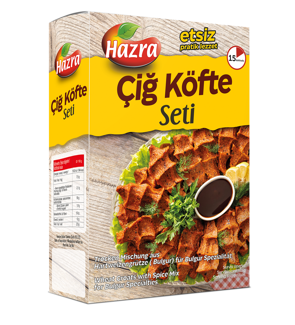 Cig Köfte Seti