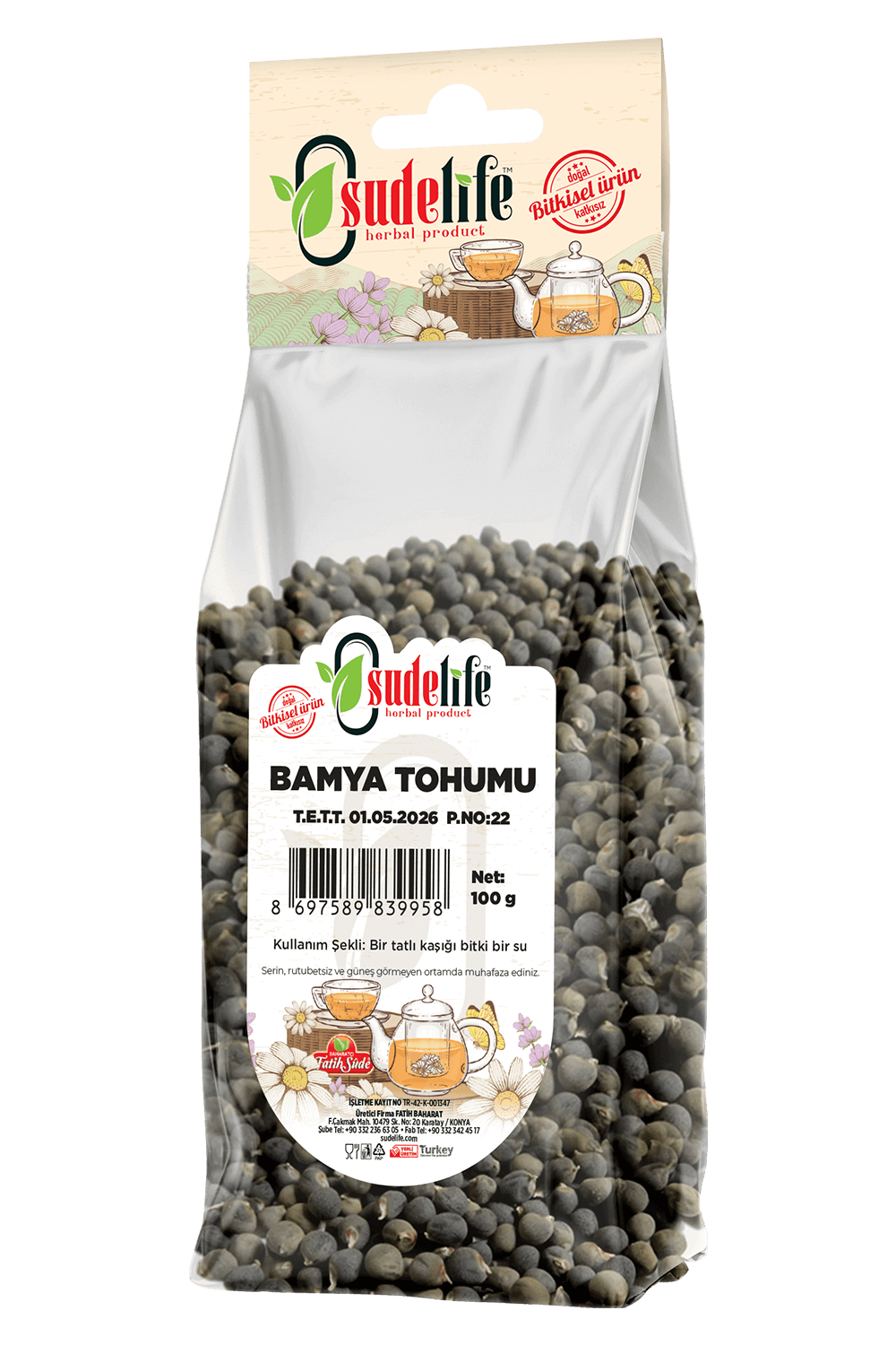 BAMYA TOHUMU 100 Gr